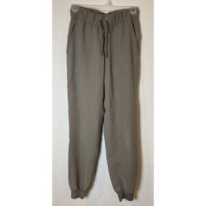 Lululemon On The Fly Joggers Pants Athletic Gray Size 2